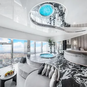  Appartement Sky Tower Z Jakuzzi Przy Oknie